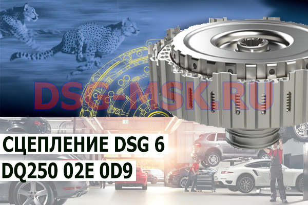 Комплект сцепления DSG 6 DQ250